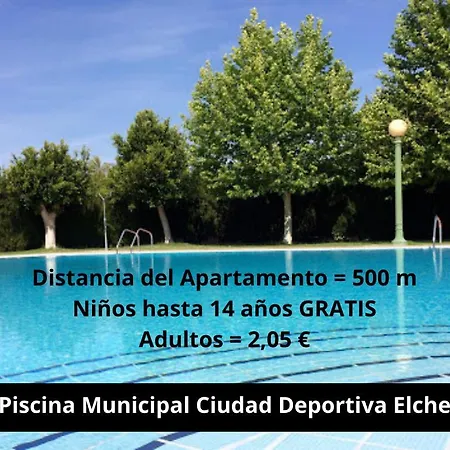 Avenida De Alicante En Con Wifi, Smart Tv, Aire Acondicionado דירה אלצ'ה